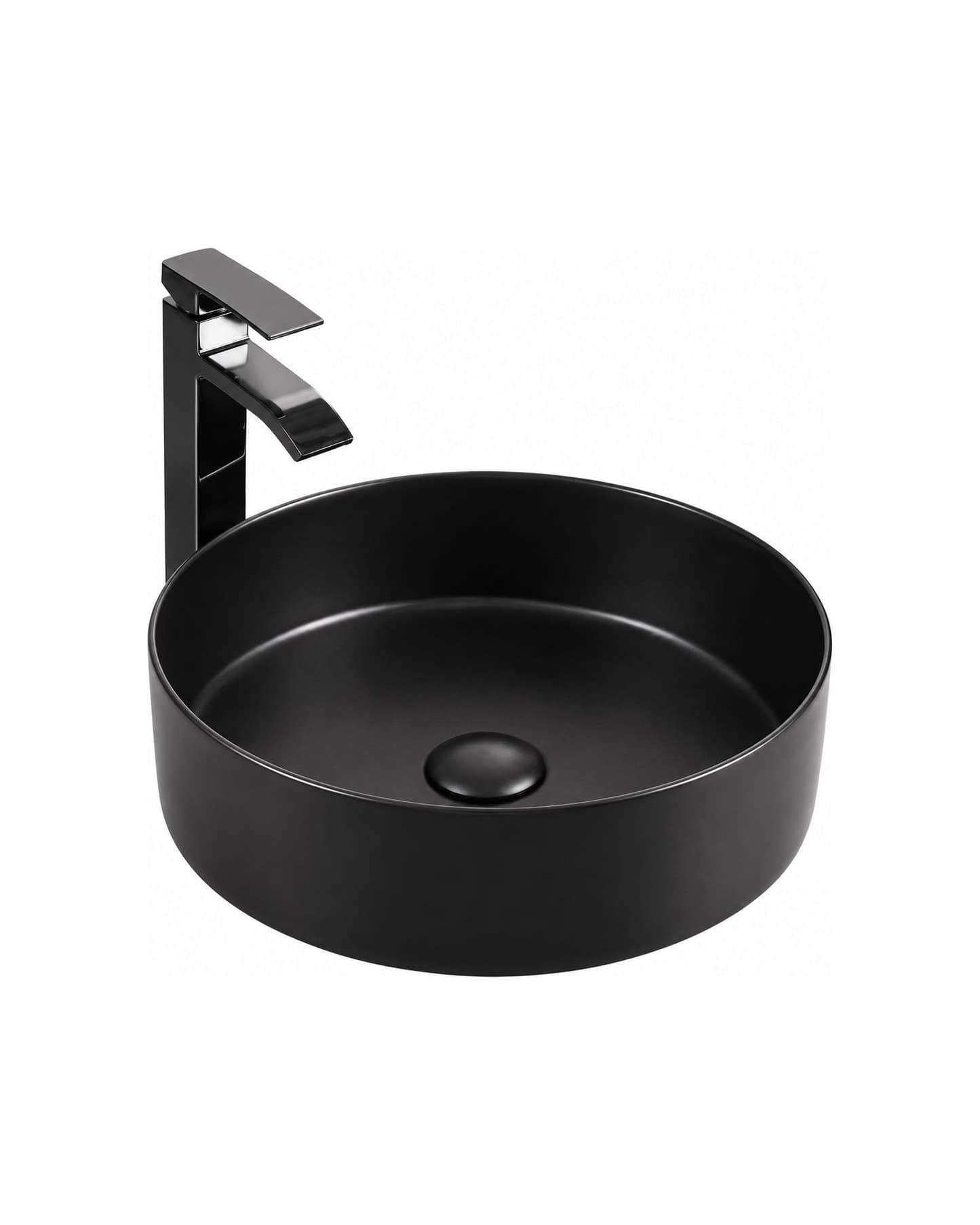 Above Counter Basin (Matte Black) — product image