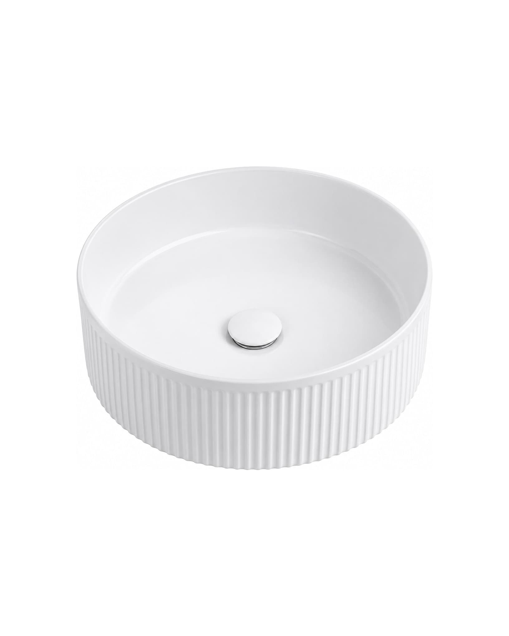 Mimosa Above Counter Basin (Round Fluted) — product image