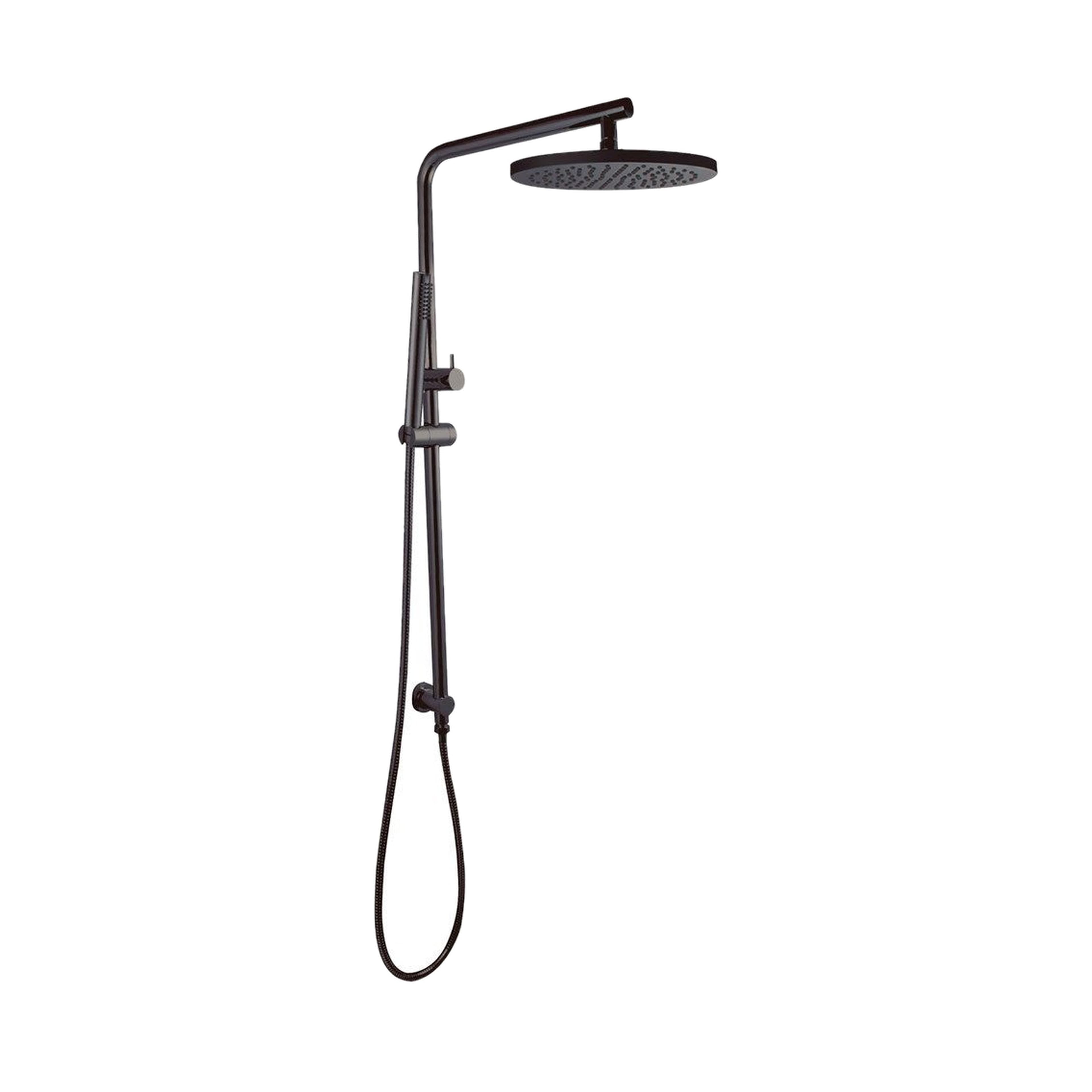 Mimosa Round Shower Station — Gun Metal — product image