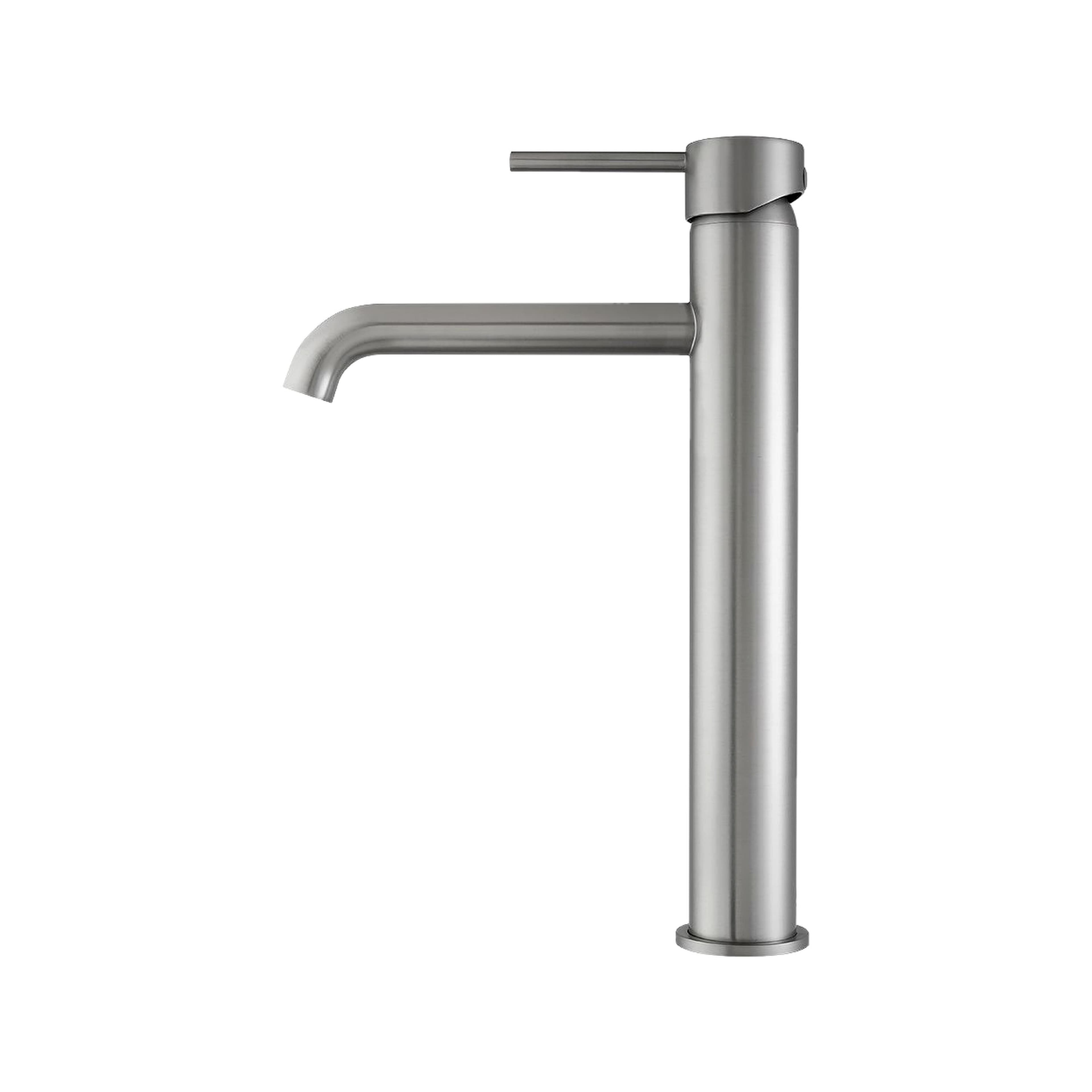 Mimosa Tall Basin Mixer — Brushed Nickel — product image